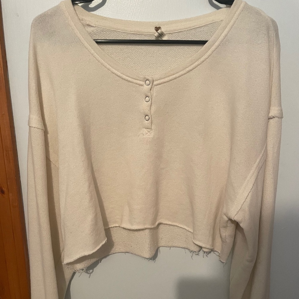 Oversized Crop Sweater